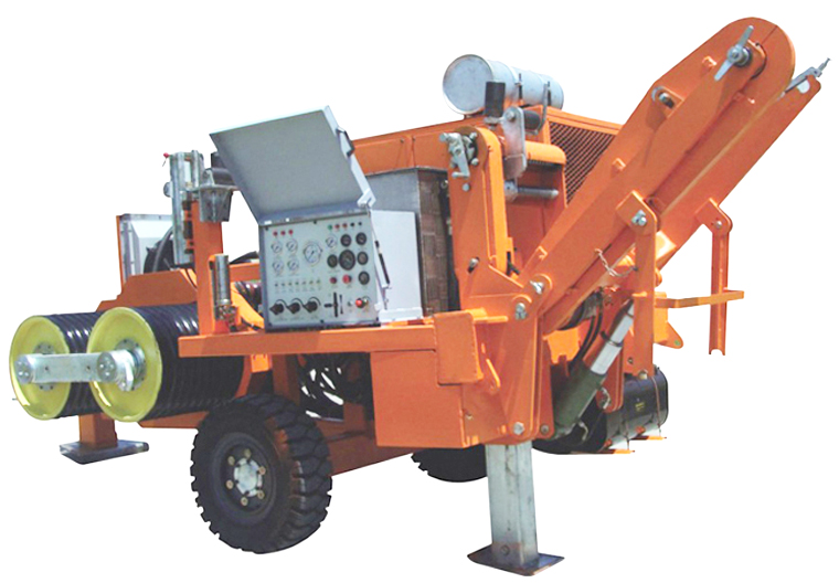 250 KN Trailer Mounted Hydraulic Cable Puller