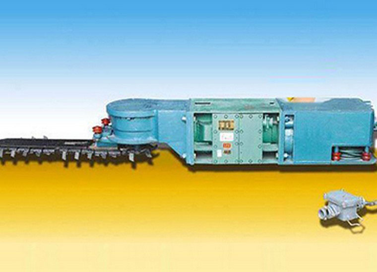  This machine is used in the general medium and small mines under the gently inclined thin coal seam, the ultra-thin composite coal seam coal mining face to cut the bottom trough, to achieve the role of caving.