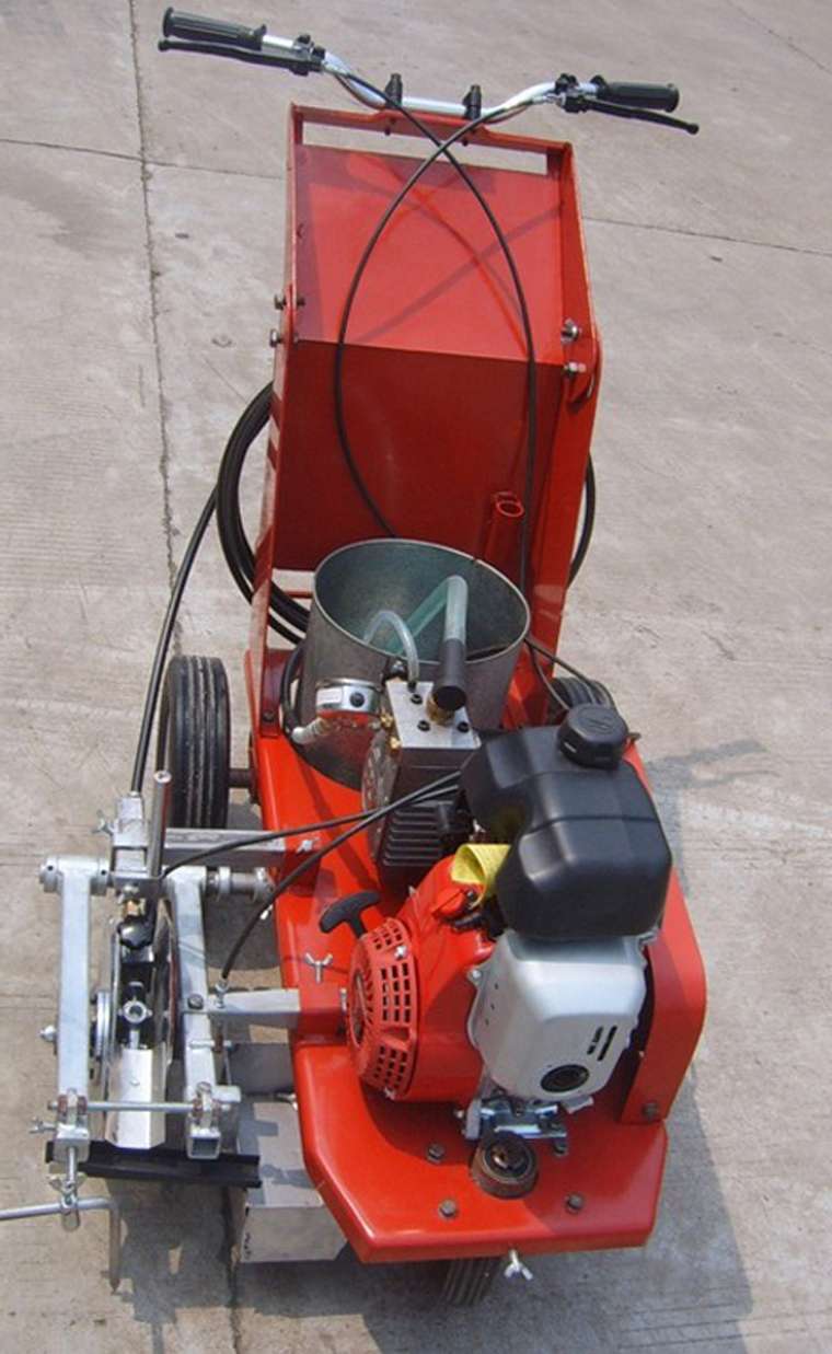 Athletic Sports Rubber Road Line Marking Machine